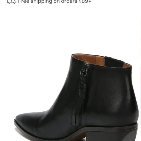 A-SPUR ANKLE BOOT IN BLACK - Picture 8 of 10